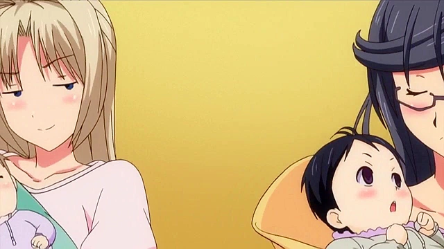 Master fucks his anime slaves in a steamy threesome