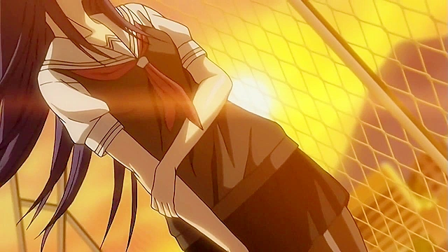 Fault!! S - Horny anime elf girl gets fucked in classroom after lusty blowjob