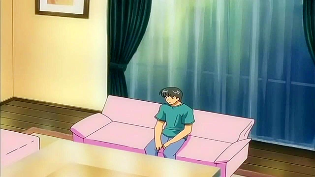 Explosive Bust Mother and Daughter 1 - Mom and daughter fuck tutor with their huge anime tits