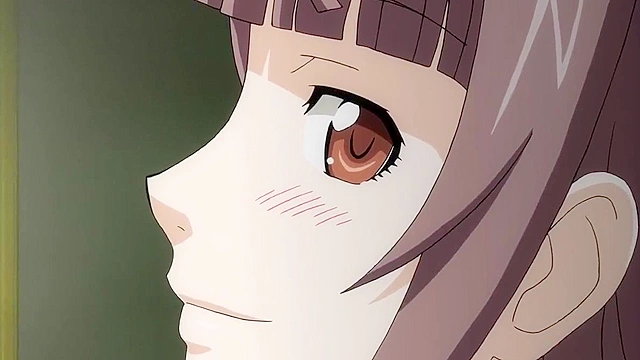 Teen dude fucks his busty japanese girlfriend while his horny neighbor spies on him