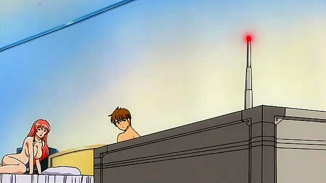 Busty alien catgirl sprouts ears as she orgasms from a hard creampie