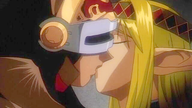 Dragon Knight 1 - Horny anime elf rides Takeru's dick after he saves her