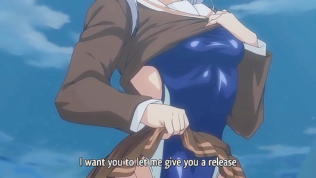 High Aspirations 2 - Sporty swimmer girl gets hentai creampie in locker room