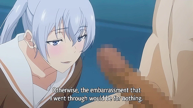 High Aspirations 2 - Sporty swimmer girl gets hentai creampie in locker room