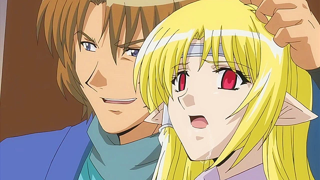 Elfen Laid 2 - Virgin hentai elf tied up, gagged and fucked deep