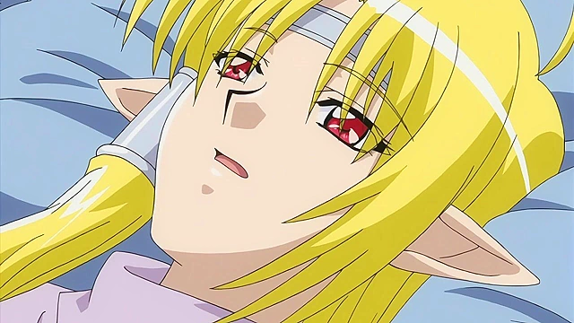 Elfen Laid 2 - Virgin hentai elf tied up, gagged and fucked deep