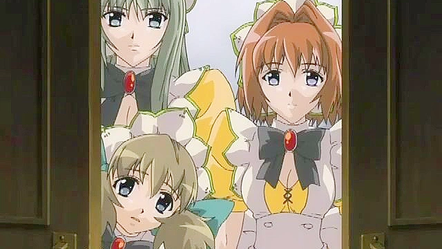 Teen hentai hottie is tied up and covered in oil before fucking