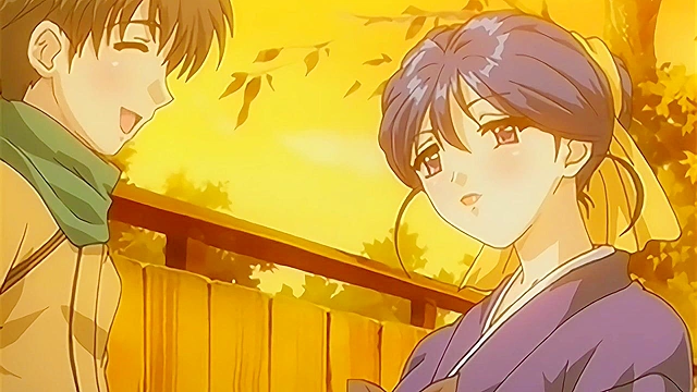 Beautiful Sisters 2 - Busty anime girl gets fucked in kitchen when sister walks in