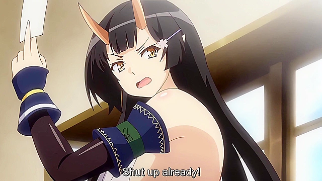 Crossbreeding Assistance 6 - Busty ogre virgin girl banged at school by hentai teacher