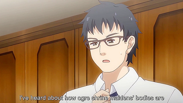 Crossbreeding Assistance 6 - Busty ogre virgin girl banged at school by hentai teacher