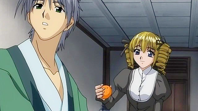 Shy virgin gets her pussy fucked for the first time in romantic hentai