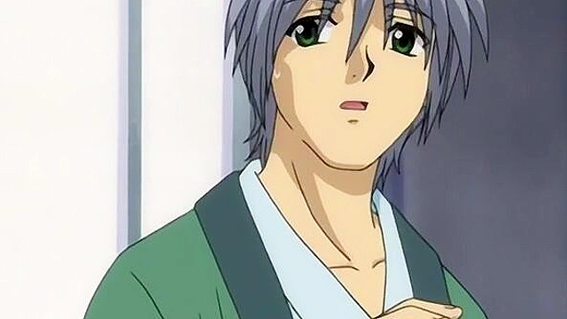 Shy virgin gets her pussy fucked for the first time in romantic hentai