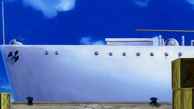 Little Monica 1 - Cute anime catgirl performs a live sex show on stage while pervs watch