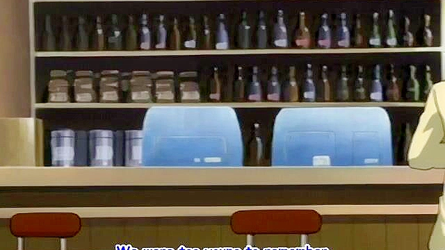 Little Monica 1 - Cute anime catgirl performs a live sex show on stage while pervs watch