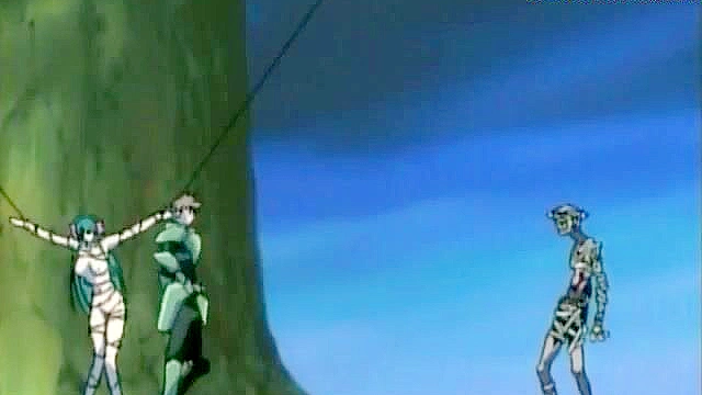 Dork gets a 69 blowjob from a sexed up fantasy girl from another world