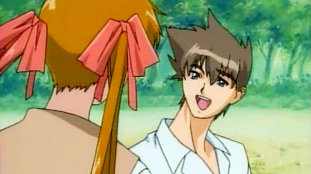 Dork gets a 69 blowjob from a sexed up fantasy girl from another world