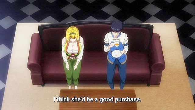Harem in the Labyrinth of Another World (uncensored) S1E11 - Ecchi Anime - Buying more slaves