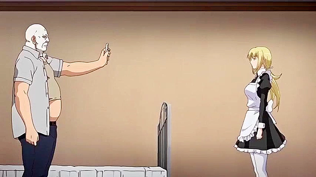 Home Guard 2 ep5 - Busty maid gets fucked by blackmailing pervert