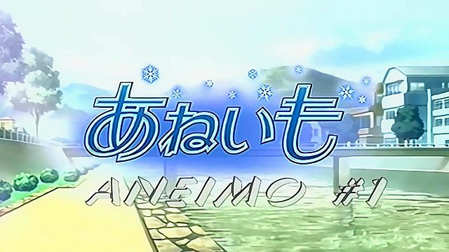 Anime girlfriend professes her love and titty fucks her boyfriend to facial