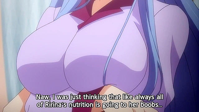 Dirty teen hentai sister gives a blowjob on her knees for a sticky facial