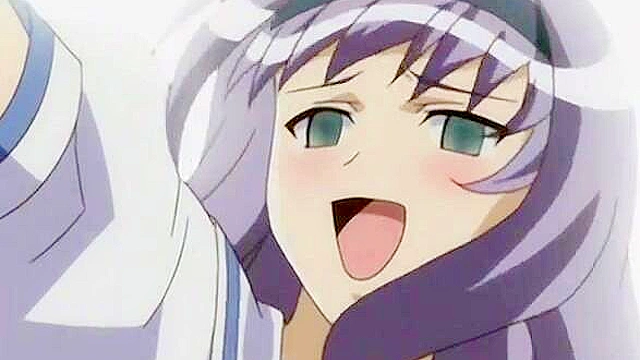 Horny student gets bent over her desk and fucked by the old dirty anime teacher