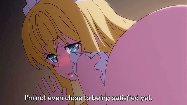 Raunchy Roleplay - Rich girl dresses up as a hentai maid and gets creampied by her butler