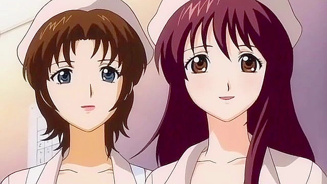 Naughty Nurses 1 - Hentai doctor fucks nurse after 69 sex