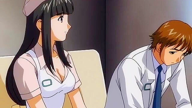 Naughty Nurses 1 - Hentai doctor fucks nurse after 69 sex