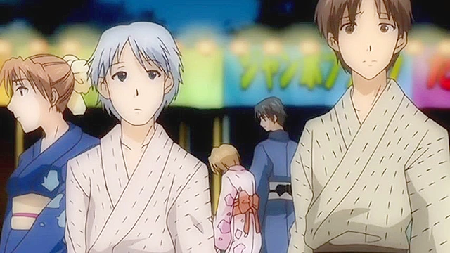 After... 1 - Busty anime sensei fucks male high school student