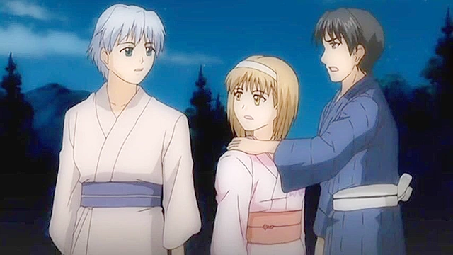 After... 1 - Busty anime sensei fucks male high school student