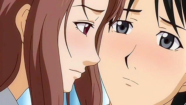 After... 1 - Busty anime sensei fucks male high school student