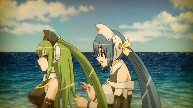 15 Beautiful Girls Adrift 3 - Robot doctors have threesome with pervy voyeur