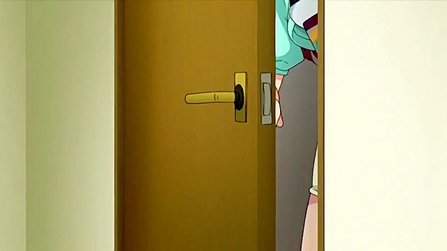 Momoiro Milk 1 - Cute hentai schoolgirl bent over sink and fucked