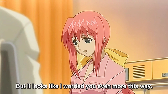 Busty anime girlfriend gets her shaved uncensored virgin pussy fucked