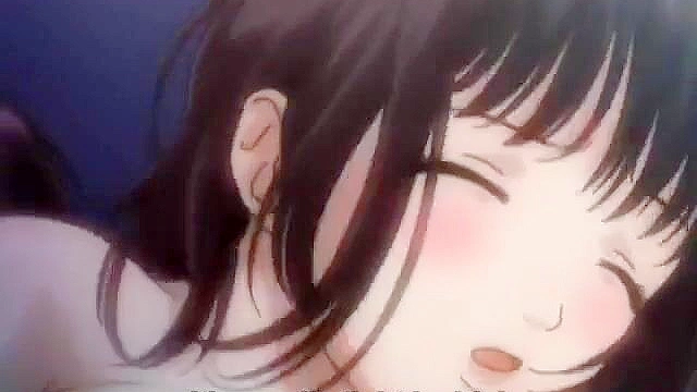 Schoolgirl with huge tits gets boned in her bedroom for the first time