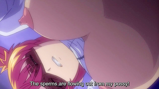 Busty hentai schoolgirl is caught on the street and rough fucked while blindfolded