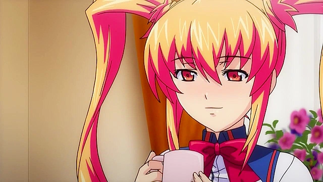 Busty hentai schoolgirl is caught on the street and rough fucked while blindfolded