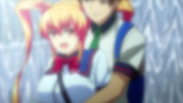 Busty hentai schoolgirl is caught on the street and rough fucked while blindfolded