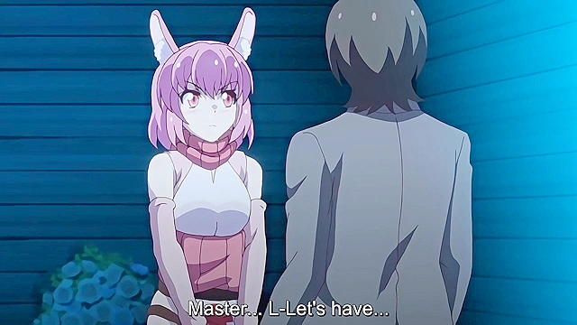 Bunny-Eared Adventure Story - Hero takes the virginity of cute anime bunny girl