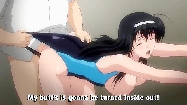 Secret Face of My Wife - Busty anime milf in lingerie satisfies her husband