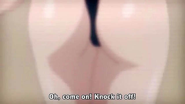 Secret Face of My Wife - Busty anime milf in lingerie satisfies her husband