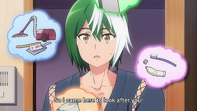 Immoral Guild (uncensored ecchi) 8 - Busty catgirl tied up and squirted all over