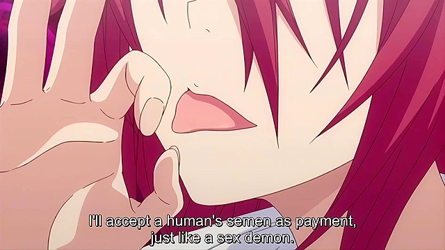 Succubus App 4 - Horny hentai succubus takes semen as payment for hypnosis app