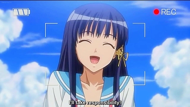 15 Beautiful Girls Adrift 1 - Beach babe rides cock after hentai facial