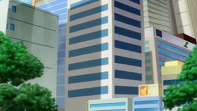 Arbeit Shiyou!! - Dirty window washer with huge tits makes an officer work jizz on the window