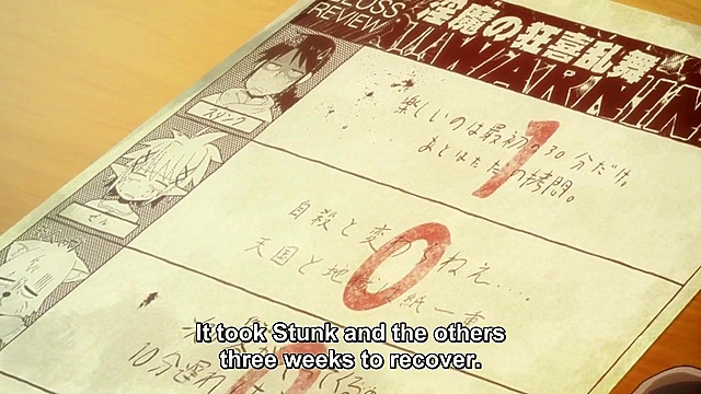 Interspecies reviewers 4 - The crew eats food off a fiery salamander