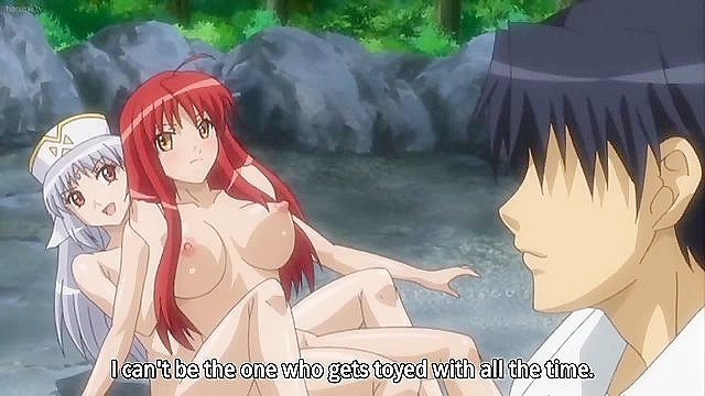 15 Beautiful Girls Adrift 2 - Catgirl holds down redhead for beach fucking