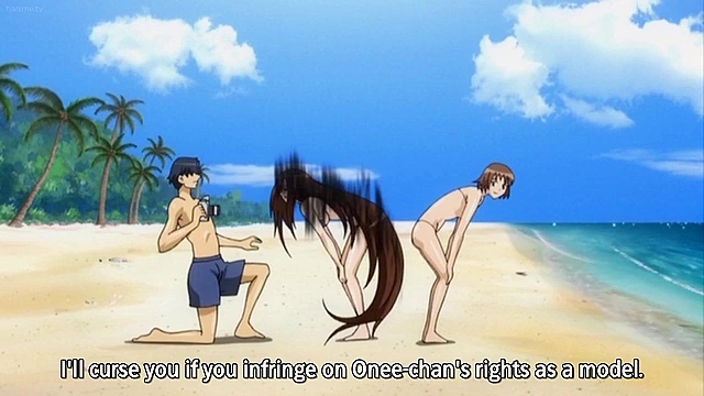 15 Beautiful Girls Adrift 2 - Catgirl holds down redhead for beach fucking