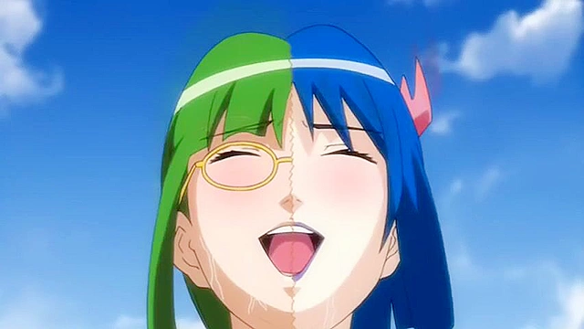 Onmyouji: The Sinsister Goddess 2 - Winged goddess battle sluts and sexed up vixens ride dicks