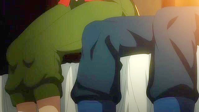 Harem in the Labyrinth of Another World (uncensored) S1E5 - Ecchi Anime - Busty wolfkin gets bath